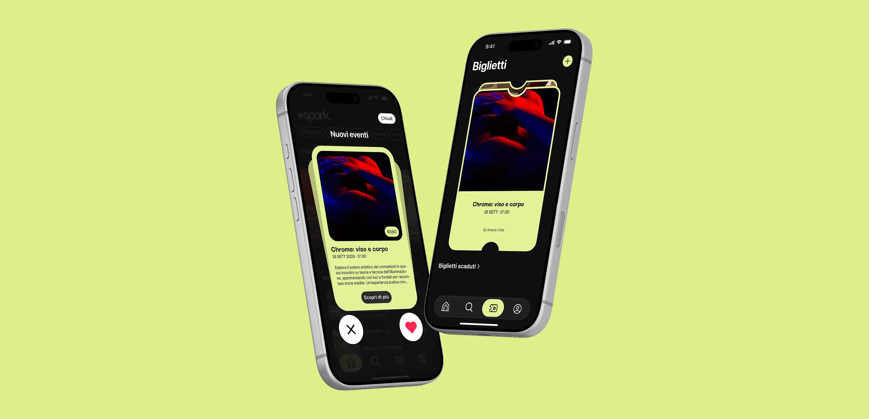 Popup & Ticket Section